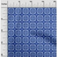 thumbnail image 2 of oneOone Cotton Flex Blue Fabric Arabic Moroccan Fabric For Sewing Printed Craft Fabric By The Yard 40 Inch Wide, 2 of 4