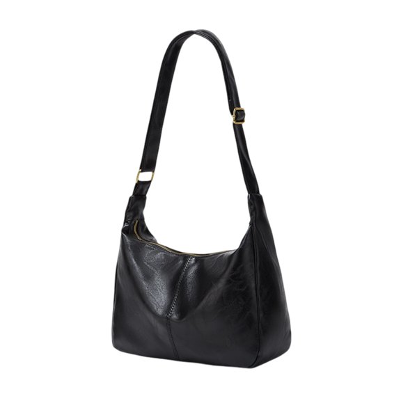 Women's Stylish PU Leather Tote Bag Fashionable Shoulder Handbag Spacious Crossbody Purse for Daily Use and Travel
