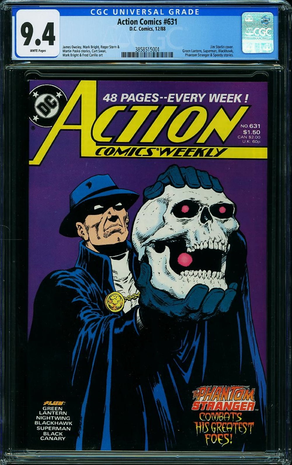 Cover of Action Comics Weekly #631