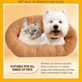 thumbnail image 3 of Winter Plush Cat Sleeping Bag Cat Couch Cozy Pet Enclosed Bed Warm Cat Sleeper Bed Napper For Cats, 3 of 7