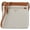White, variant on Michael Kors Jet Set Charm Large North/South Flat Crossbody Vanilla/Acorn One Si
