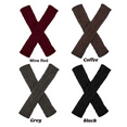 thumbnail image 2 of 4 Pairs Knitted Arm Warmers Gloves Winter Long Fingerless Mittens Thumb hole Gloves for Women and Men, 2 of 6