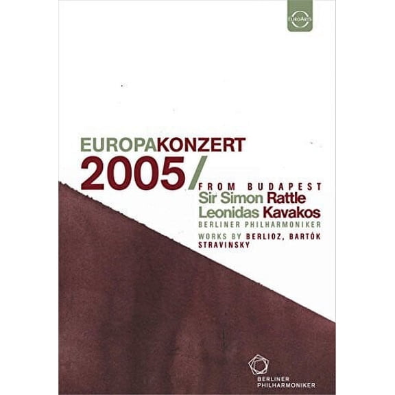 Berliner Philharmoniker: EUROPAKONZERT 2005 From Budapest (DVD), Euroarts, Special Interests