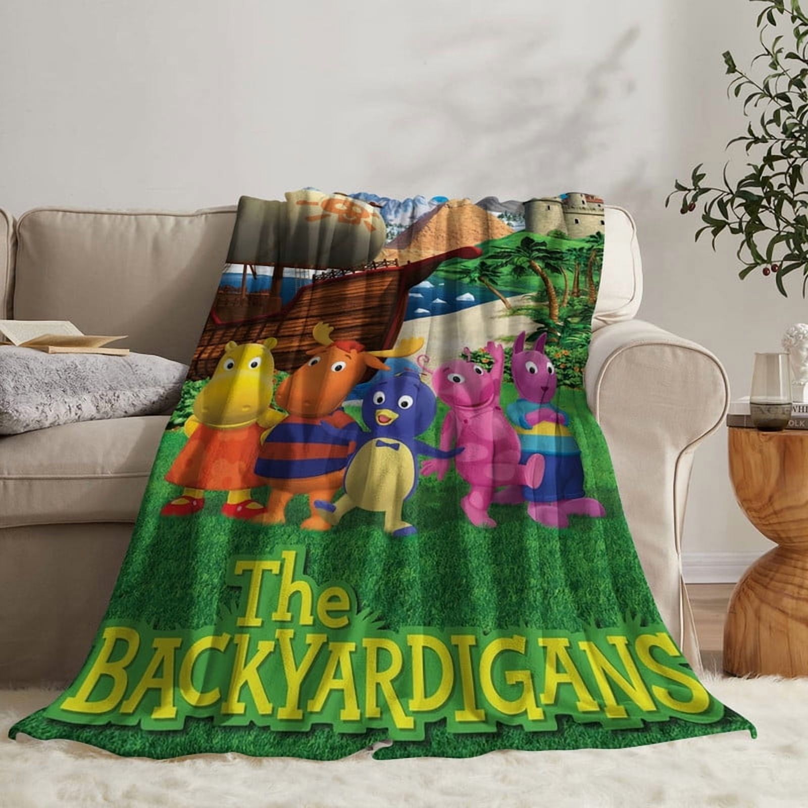 Backyardigans Throw Blanket Gifts for Fans Lover Girls Boys Women Present Hoodie Him Bed 30"x40"