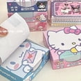 thumbnail image 4 of Pegatinas adhesivas de dibujos animados de Anime Sanrio, calcomanías de Kuromi, papel decorativo de Hello Kitty, Cinnamoroll, regalos para estudiantes, 4 of 4
