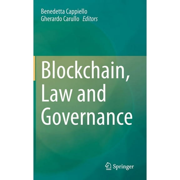 Blockchain, Law and Governance, (Hardcover)