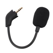 M Buder Replacement Game Mic 3.5mm Plug Omni Directional Detachable Flexible Headset Microphone Compatible with Kingston HyperX Cloud, Cloud X, Cloud II Wired Headset (14.00 x 7.00 x 3.00 inches)