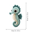 thumbnail image 3 of Cute Animal Pearl Bead Creation Kit, All Inclusive Handmade Art Set, Decor Accessory Making Pack for Desktop Display and Daily Leisure Hobby, 3 of 7