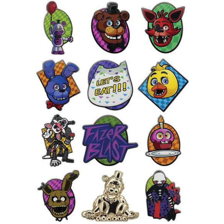 five nights at freddy's ミステリーピンバッジ 全12種 Five Nights At Freddy's Mystery Enamel Pin | One Random - Walmart.com