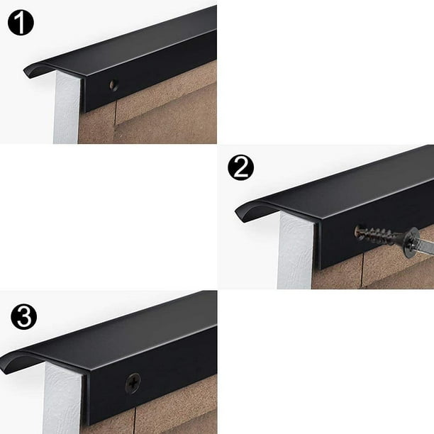 BATINO 10Pzs Tirador Oculto Para Armario 20CM Tiradores Cocina