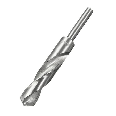 

Uxcell 19mm Dia 1/2 Straight Shank High Speed Steel HSS Reduced Shank Drill Bit