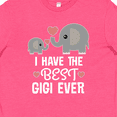 thumbnail image 4 of Inktastic Best Gigi Grandma Ever Grandchild Gift Youth T-Shirt, 4 of 5
