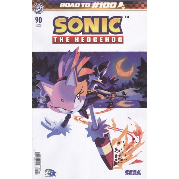 Collectible Sonic the Hedgehog (IDW) #90C VF ; IDW Comic Book