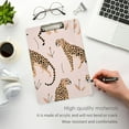 thumbnail image 5 of Cheetahes Leopard Acrylic Clipboards 12 x 9 Inch A4 Size with Low Profile Clip Hanging Clipboard for Classroom School Office, 5 of 8