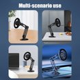 thumbnail image 2 of Mistaha Universal Magnetic Car Phone Mount Holder with 360° Rotation and Strong Suction Power - Adjustable Viewing Angle and Flexible Positioning - Elegant Alloy Design - Includes 2 Magnetic Rings, 2 of 5