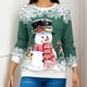 thumbnail image 3 of Minnieouse Sudadera de calle para mujer, jersey con cuello y puños acanalados, ropa de mujer de manga larga Prendas para la parte del cuerpo F 4XL, 3 of 6