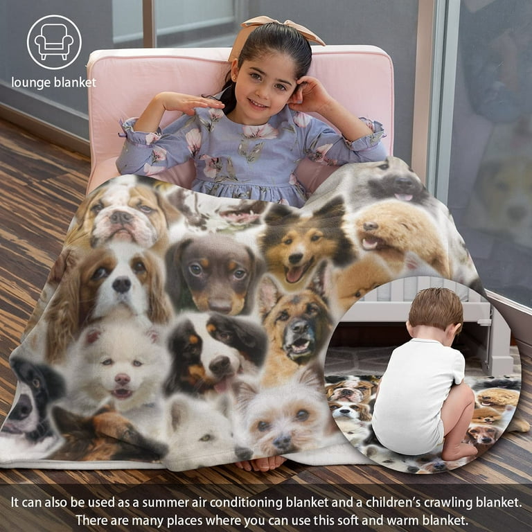 Dog fleece blankets hot sale throws