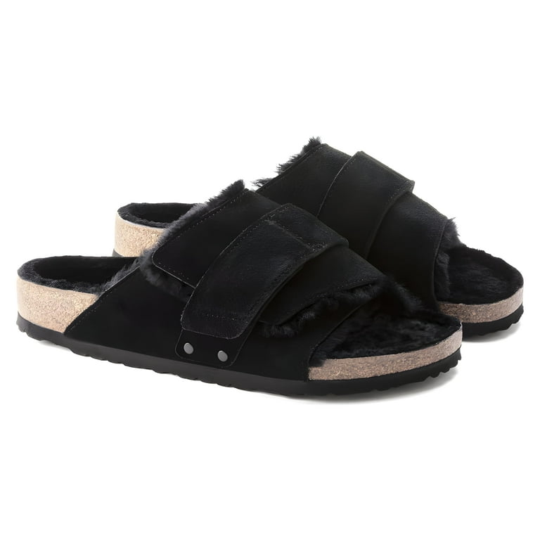 Birkenstock Kyoto Shearling Suede Leather - Multiple Colors