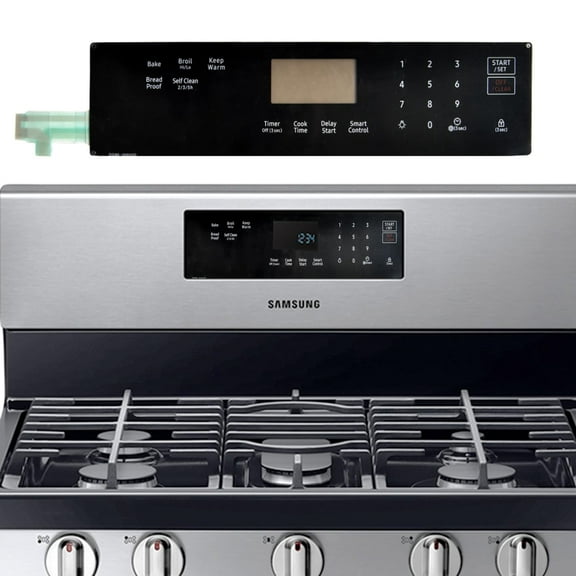 DG96-00850D Switch Membrane Replacement Model, Touchpad Overlay, Compatible with Samsung Stove Oven, Replaces AP7032883, PS16634292, EAP16634292,for NX60A6311SS,NX60A6311SG