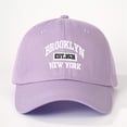 thumbnail image 1 of Baseball Caps Unisex City Hat with Embroidered Distressed Washed and Adjustable Fit for Everyday Wear, 1 of 3