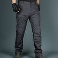 thumbnail image 2 of QATAINLAV Men's Stretch Tactical Pants, Outdoor Ripstop Cargo Pants 2025 Basic Solid Trousers Lightweight Hiking Work Pants with Multi Pockets Dark Gray M, 2 of 4