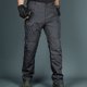 thumbnail image 1 of Pantalones largos para hombre, pantalones de senderismo con bolsillo, resistentes al agua y antidesgarros, pantalones militares ligeros de carga para pesca, pantalones para hombre, 1 of 3