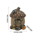 thumbnail image 2 of Welcome Pumpkin & WheatEar Garden House Ornament - Indoor/Outdoor Table Courtyard Decor, 2 of 4