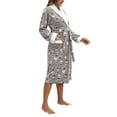 thumbnail image 3 of Peignoir Long d'Hiver pour Femmes en Molleton Doux et Pelucheux, Robe de Chambre, Pyjama, Tenue de Nuit, 3 of 4