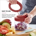 thumbnail image 2 of KitchenAid Manual Pull Food Chopper and Processor, Empire Red, 2 of 13