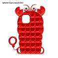 thumbnail image 1 of Funda para teléfono Funda de silicona para teléfono Fidget Bubble, reemplazo para iPhone 11pro Max, 6.5 pulgadas, rojo Guardurnaity EL001982-04, 1 of 2