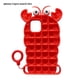 thumbnail image 1 of Funda para teléfono Funda de silicona para teléfono Fidget Bubble, reemplazo para iPhone 11pro Max, 6.5 pulgadas, rojo Advancent EL001982-04, 1 of 2