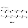 thumbnail image 4 of Scienceny Actualice la seguridad del hogar con elegantes manijas para muebles, perillas para puertas de gabinetes, manijas para puertas fáciles Herramientas y ferretería Espaciado de 96 agujeros., 4 of 6