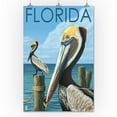 thumbnail image 3 of Florida, Brown Pelicans (24x36 Giclee Gallery Art Print, Vivid Textured Wall Decor), 3 of 3