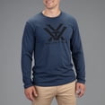 thumbnail image 2 of Camiseta de manga larga Vortex Core Logo azul marino talla XL, 2 of 3