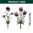 thumbnail image 3 of 1Pc Metal Carnivorous Plant Garden Stake,Garden Decor for Outside,Metal Venus Flytrap Garden Stakes,Plant Sculpture Outdoor Yard Art Decor for Patios,Fun Outdoor Decorative Art Pieces for Lawns,11.8", 3 of 9