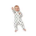 thumbnail image 4 of M+A by Monica + Andy Gender Neutral Baby Christmas Organic Cotton One Piece Pajamas and Bib Set, 2-Piece, Sizes 0M-24M, 4 of 8