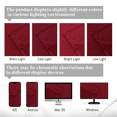 thumbnail image 4 of Yakamok Velvet Curtains 84inches Long - Retro Black Thermal Insulated Light Blocking Window Drapes for Living Room, Privacy Protect Room Dividers for Bedroom, W52 x L84, 2 Panels Rod Pocket, 4 of 6