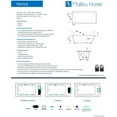 thumbnail image 5 of Malibu Home Venice Whirlpool/Massaging Air Jet Bathtub 66"x 34"x 22" in White, 5 of 5