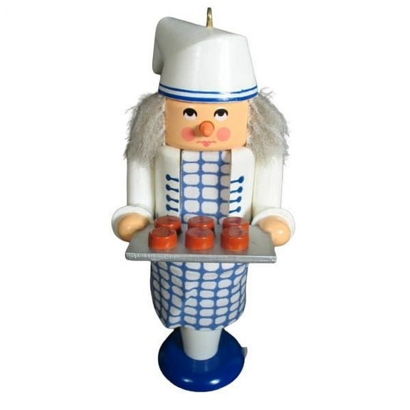 1992 Eric The Baker (North Pole Nutcrackers) Hallmark Keepsake Christmas Tree Ornament - QX5244