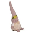 thumbnail image 4 of Northlight Lighted Pink Spring Gnome with Flower Hat - 12.25", 4 of 6