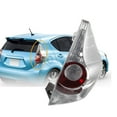 thumbnail image 4 of Dasbecan Right Passenger Side Tail Light Cover For Toyota Prius C 2012-2014 #81551-52A90 81551-52A91 81551-52A92 81551-52A93, 4 of 8