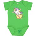 thumbnail image 3 of Inktastic Teacup Unicorn Boys or Girls Baby Bodysuit, 3 of 5