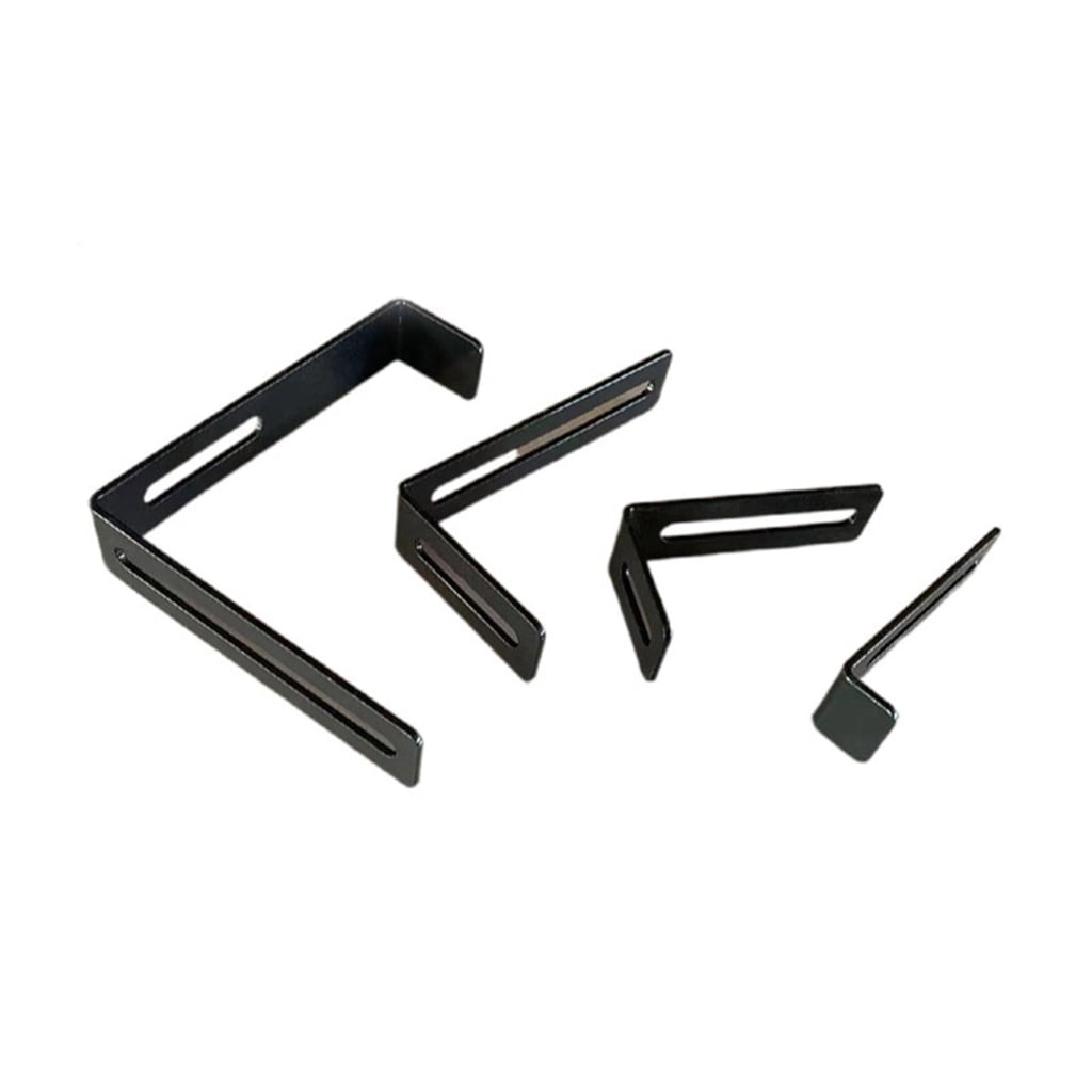 lanema 2Pcs Adjustable Window Planter Box Brackets Wall Mount Holder Outdoor Hanging
