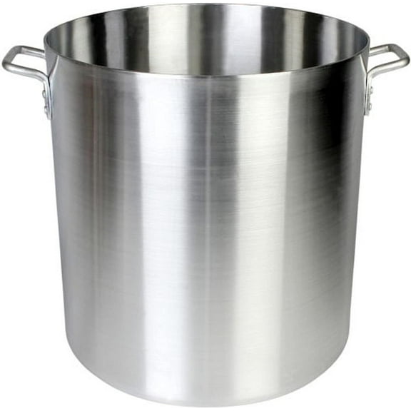 TrueCraftware – 100 qt. Aluminum Stock Pot- Multipurpose Pot for Pasta Soup Pot Large Stockpot Stew Pot Simmering Pot Dishwasher Safe, NSF Certified
