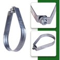 thumbnail image 2 of Soporte para tubería HIGHCRAFT ITSO-HQ04 de acero pregalvanizado de 10 cm, 2 of 7