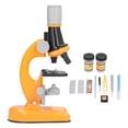 thumbnail image 4 of Kids Microscope Kit LED 1200X Microscope Specimen Slides Science Educational Toy Birthday for Children, 4 of 7