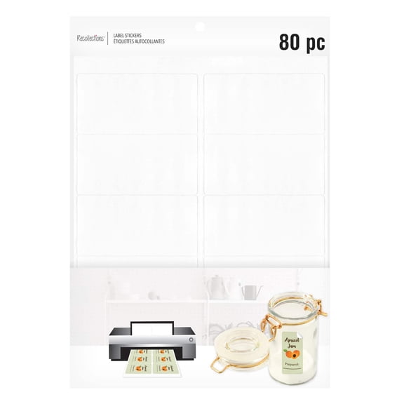 Recollections White Shipping Labels, 12 Packs: 80 ct. (960 total)