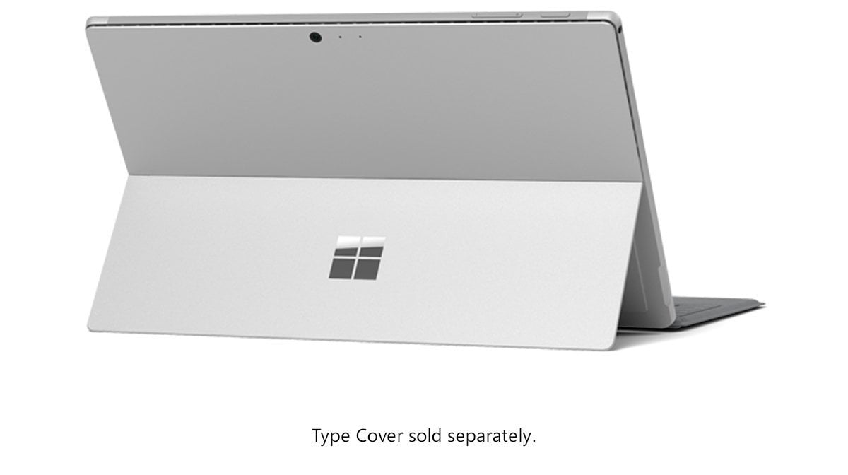 Microsoft Surface Pro 5 Tablet Laptop, Intel Core M3, 12.3in