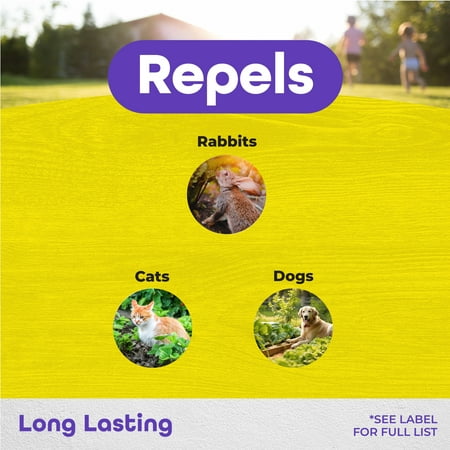 Bonide Go Away! 1 lb Rabbit, Dog & Cat Repellent Granules Ready-to-Use