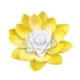 thumbnail image 2 of SPRING PARK Artificial Solar Powered LED Lotus Flower Light Floating Fountain Pond Garden Pool Lamp, 2 of 7